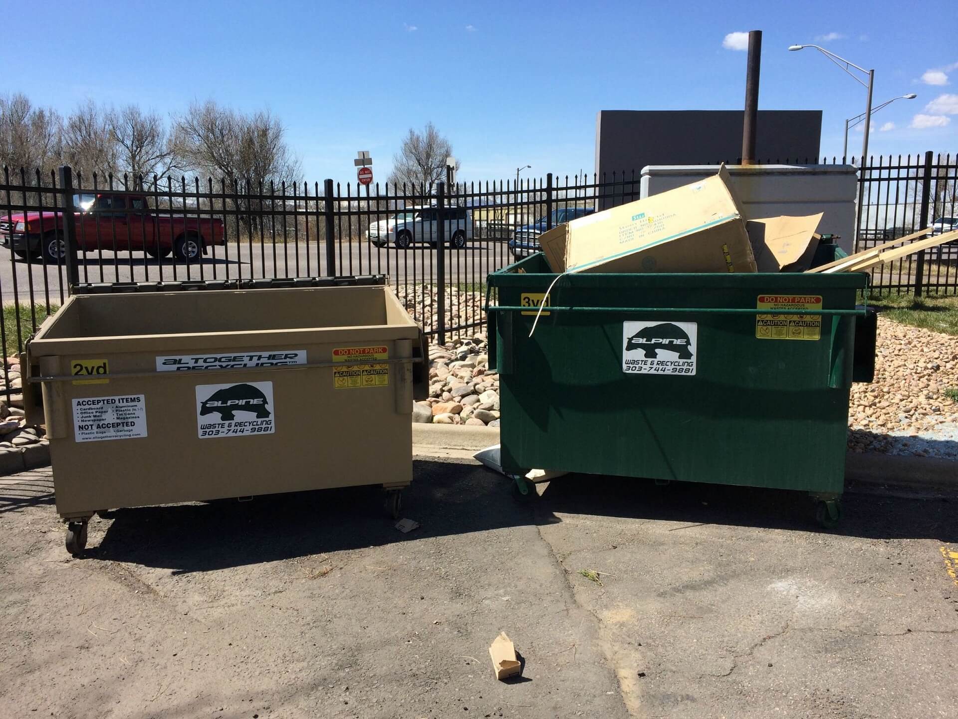 Waste/Recycling Bin & Dumpster services